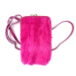 Preview: Bonnie Mini Felltasche Nerz pink,  front
